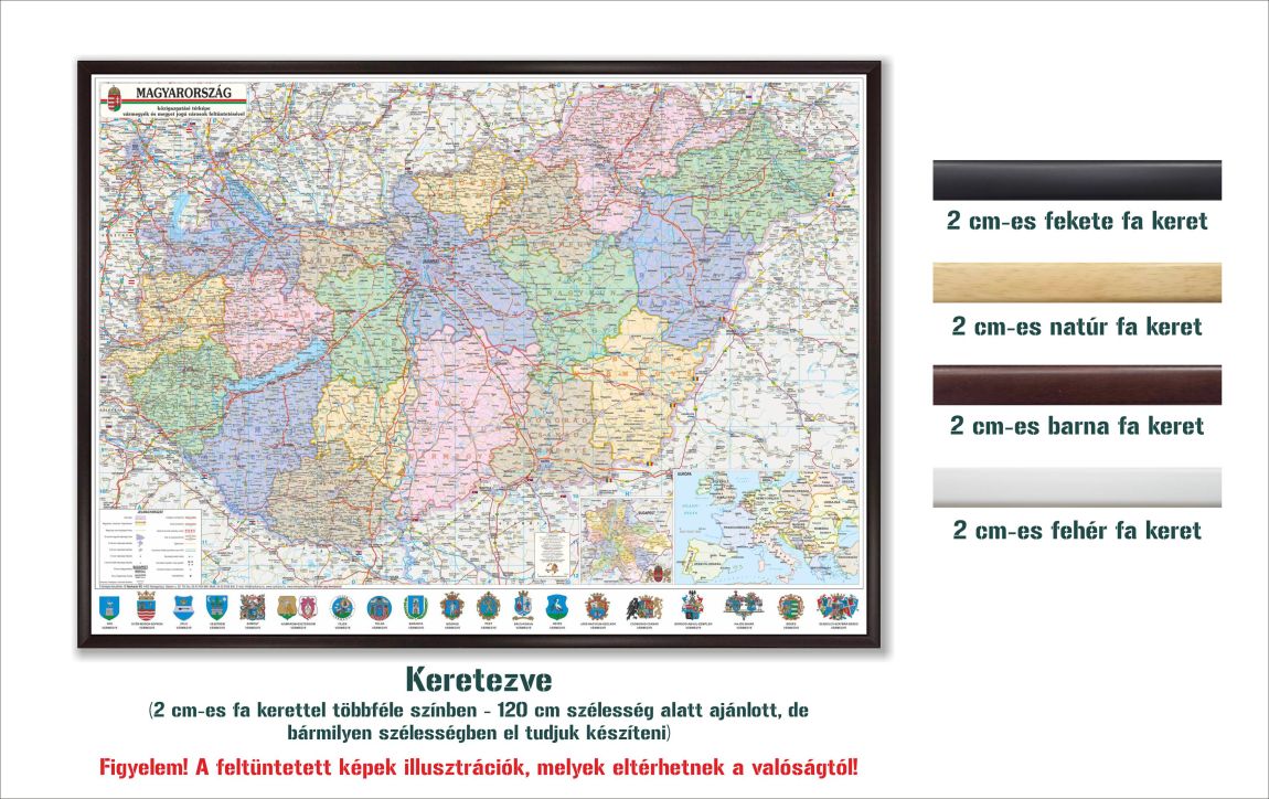 Magyarország közigazgatási térképe