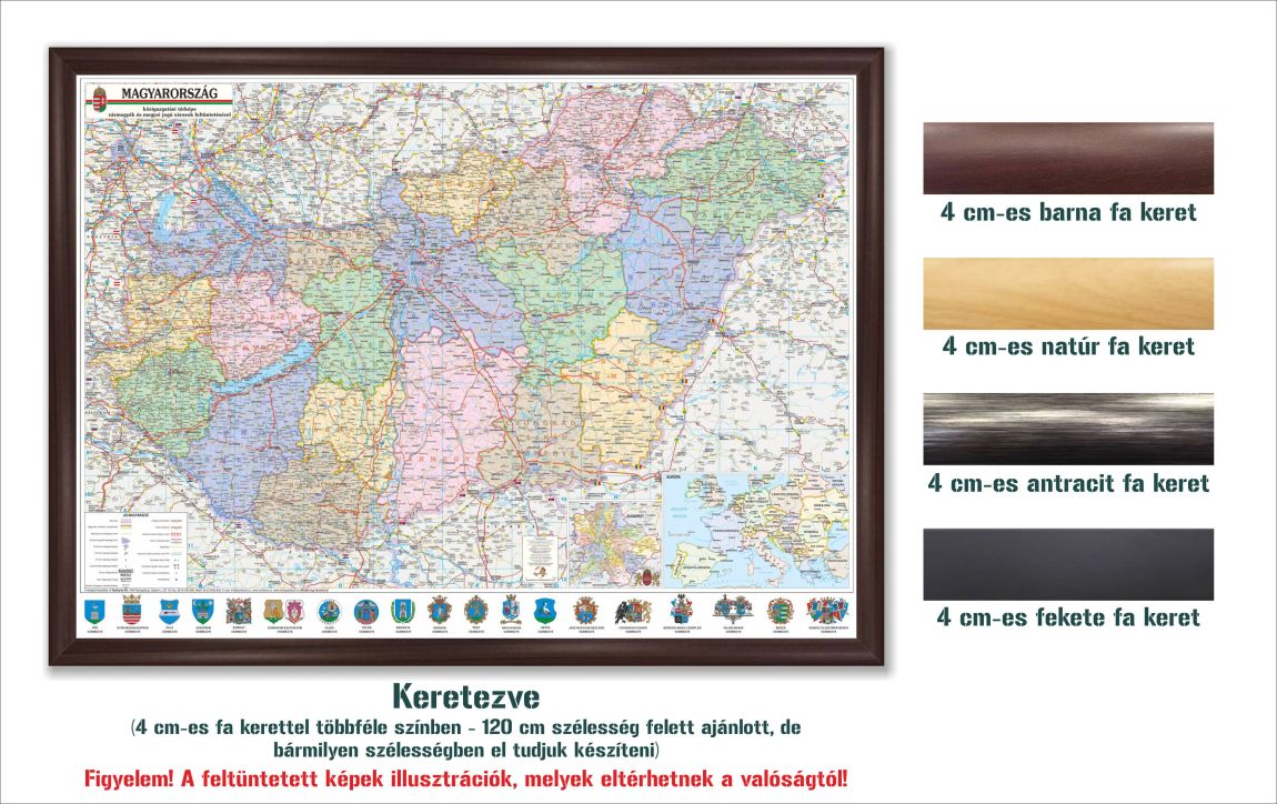Magyarország közigazgatási térképe