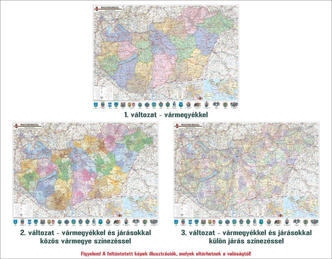 Magyarország közigazgatási térképe
